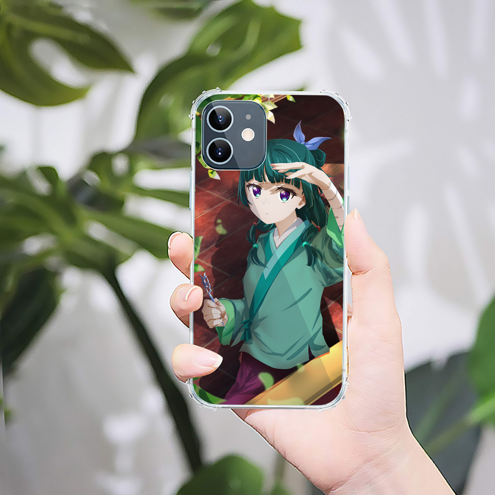 （画像用） 薬屋のひとりごと The Apothecary Diaries 【iPhone 12シリーズ対応】透明スマホケース（クリアソフトケース）